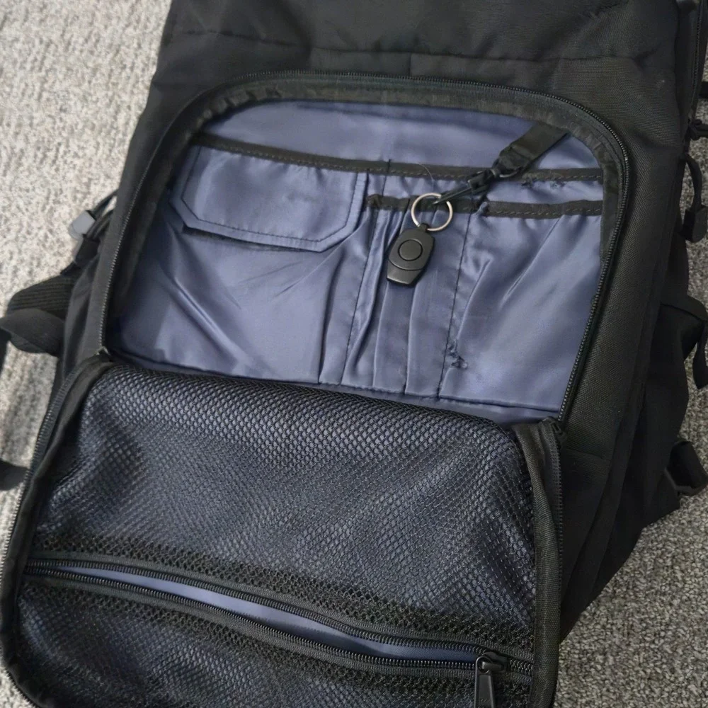 Leatherback Civilian One - Bulletproof Backpack Black NO PLATES Outdoors Safety